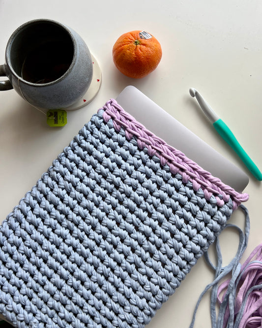 Handmade Crochet Laptop Sleeve