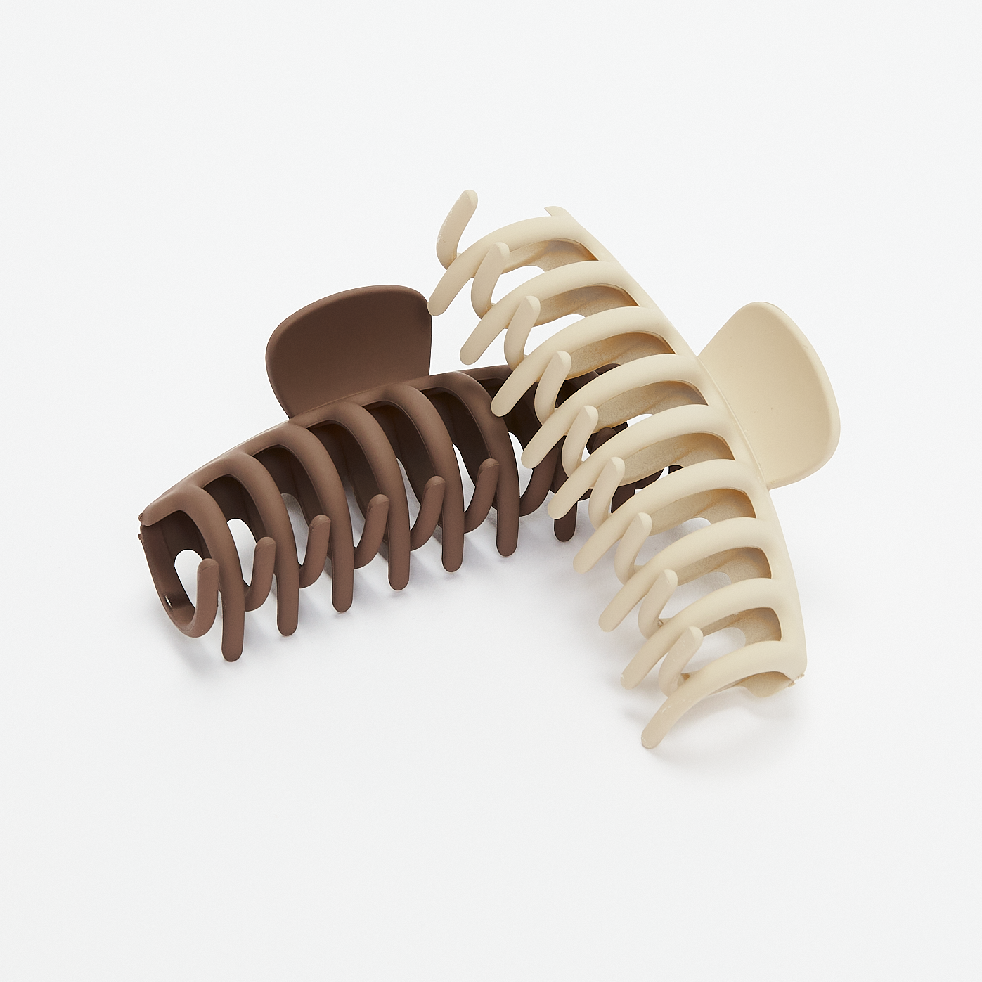 Isabella Hair Claw - Almond