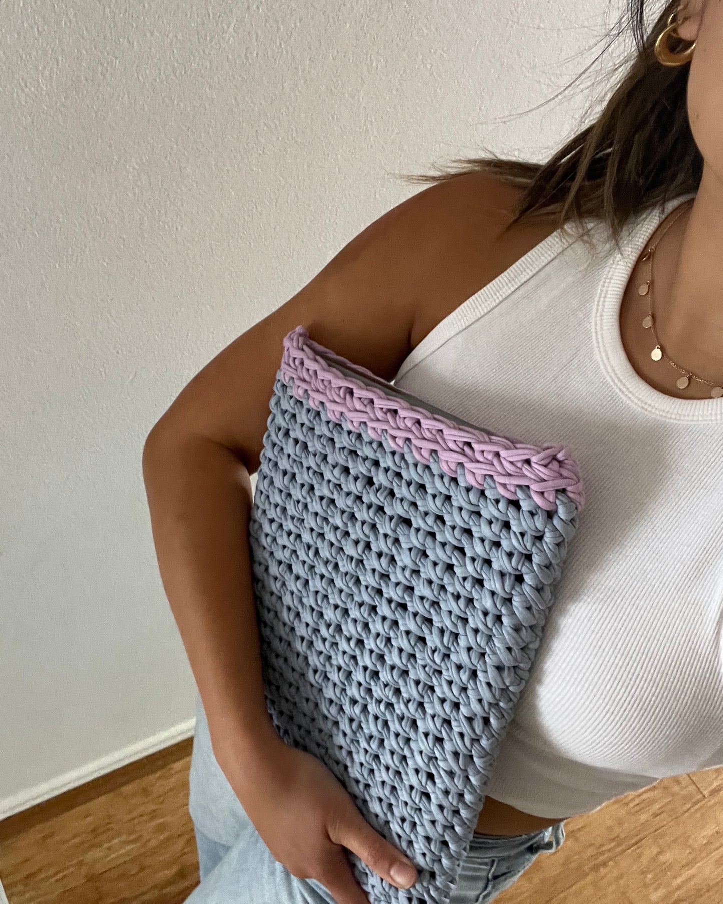 Handmade Crochet Laptop Sleeve