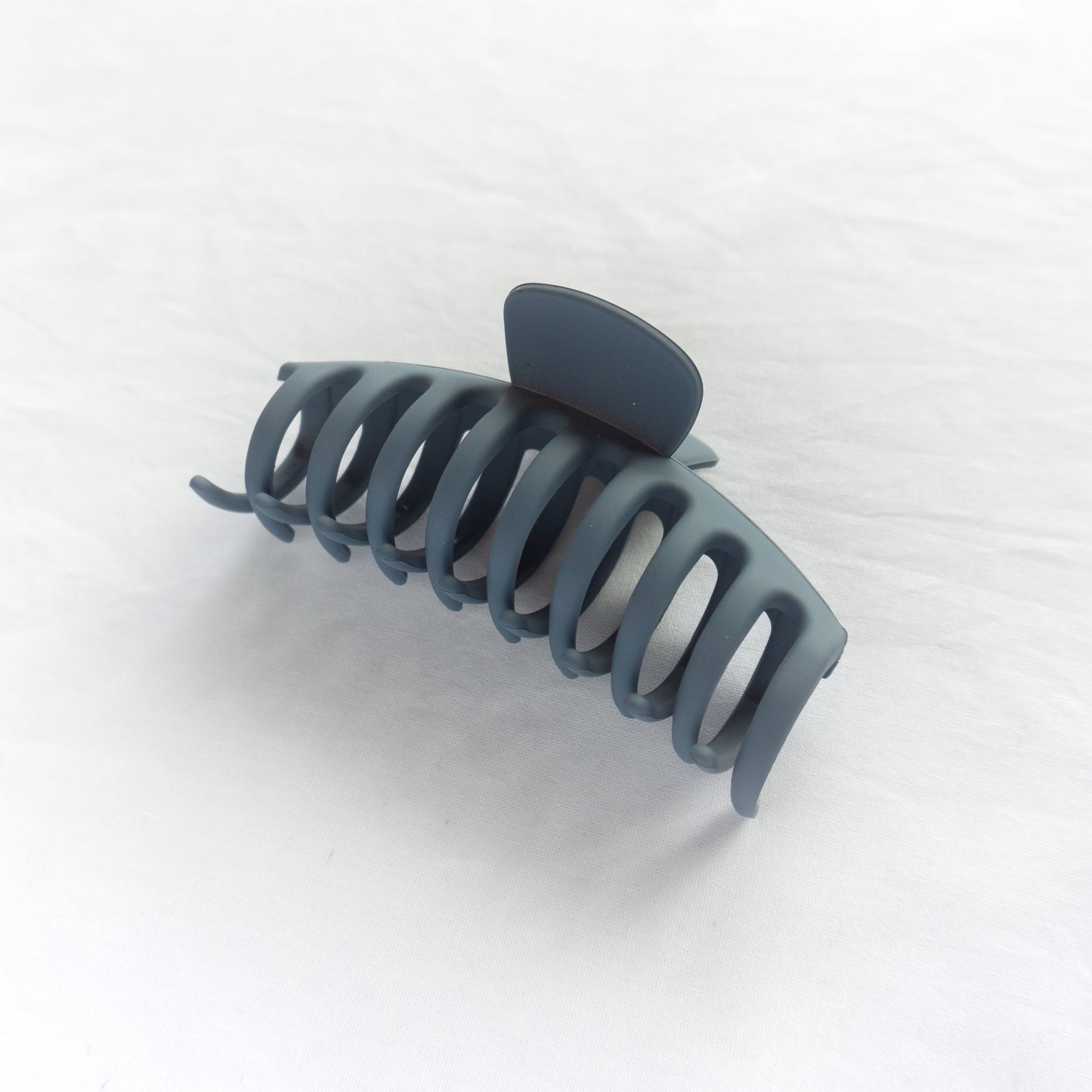 Isabella Hair Claw - Steel Blue