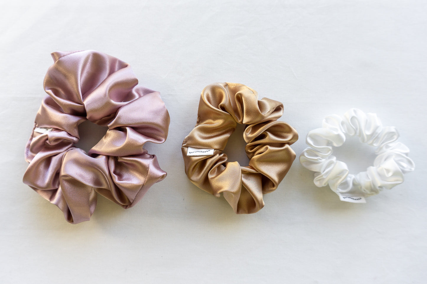 Make Your Own Satin Scrunchie Set (Set of Three)