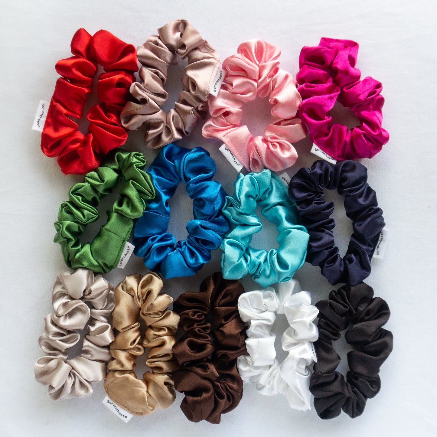 Make Your Own Satin Scrunchie Set (Set of Three)