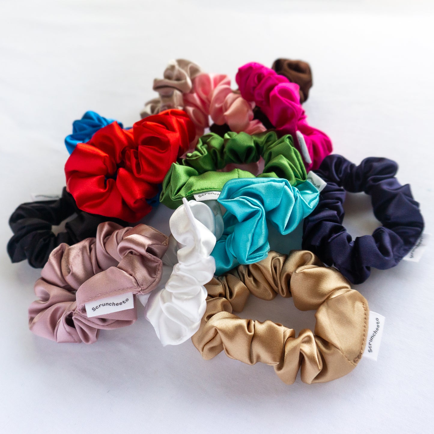 Make Your Own Satin Scrunchie Set (Set of Three)