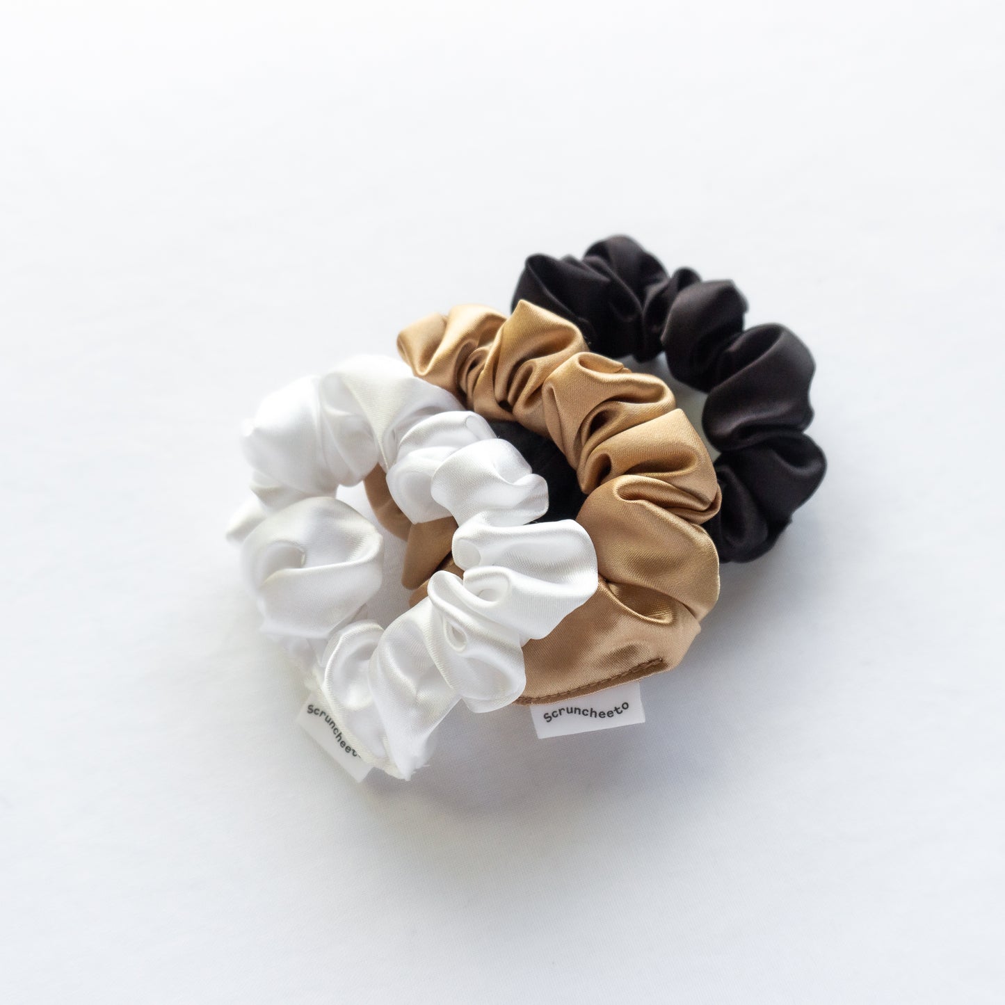 Make Your Own Satin Scrunchie Set (Set of Three)