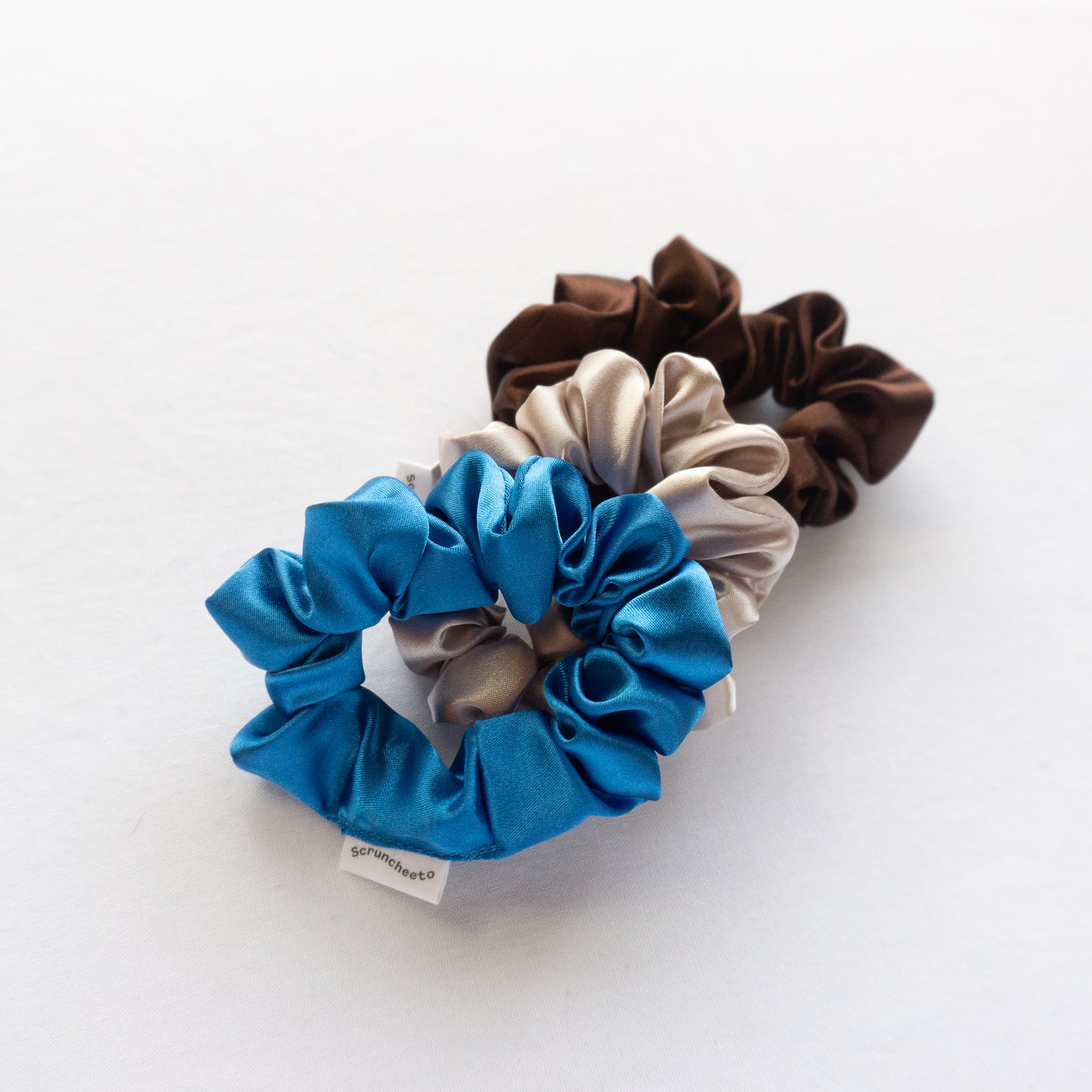 Make Your Own Satin Scrunchie Set (Set of Three)