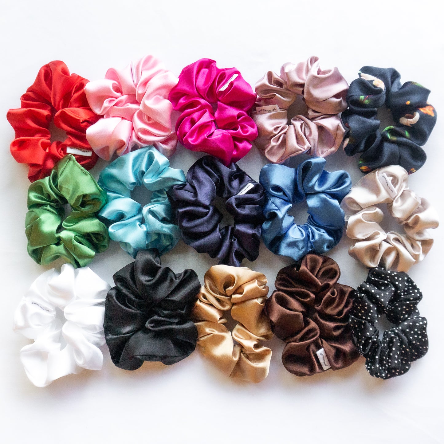 Make Your Own Satin Scrunchie Set (Set of Three)