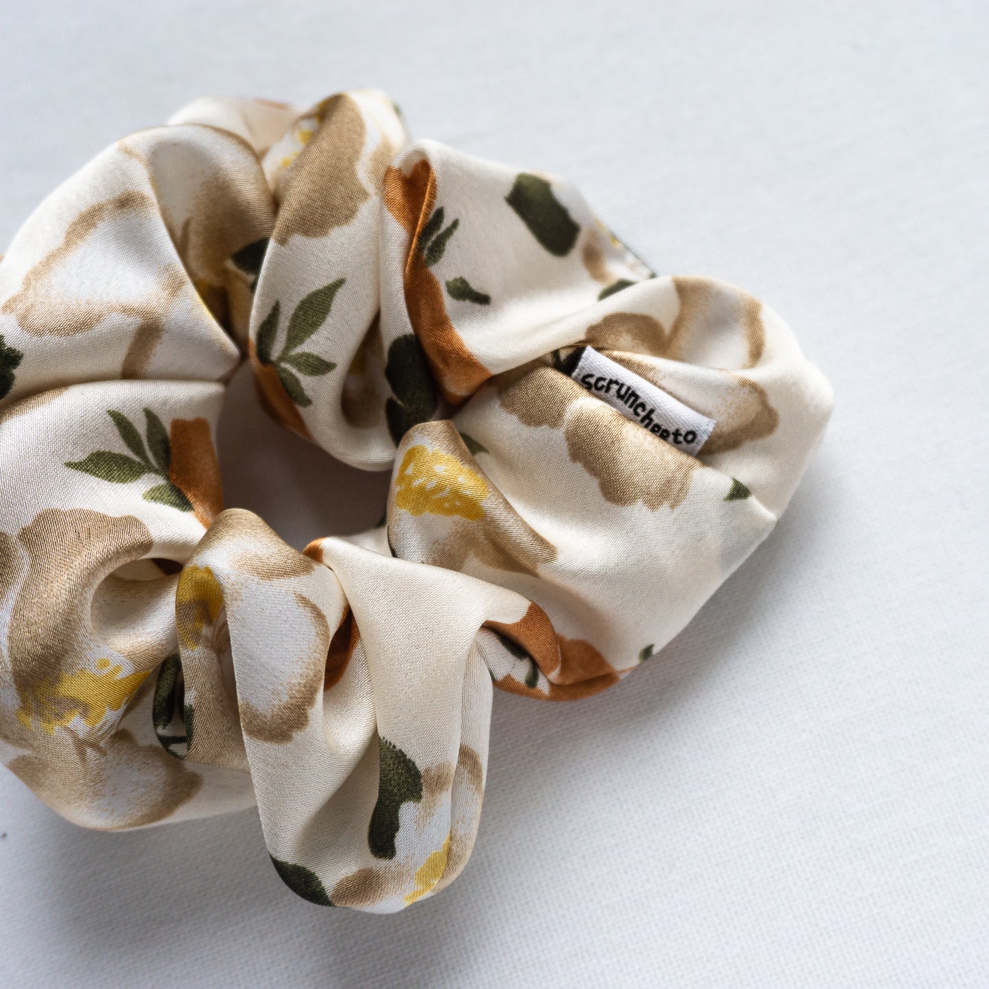 Autumn Satin Scrunchie