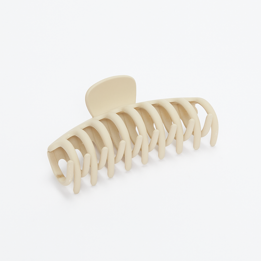 Isabella Hair Claw - Almond