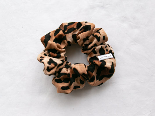 Leopard Scrunchie