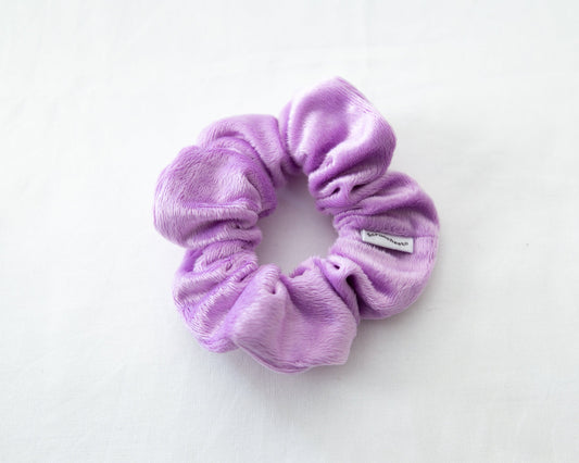 Lavender Plush Scrunchie