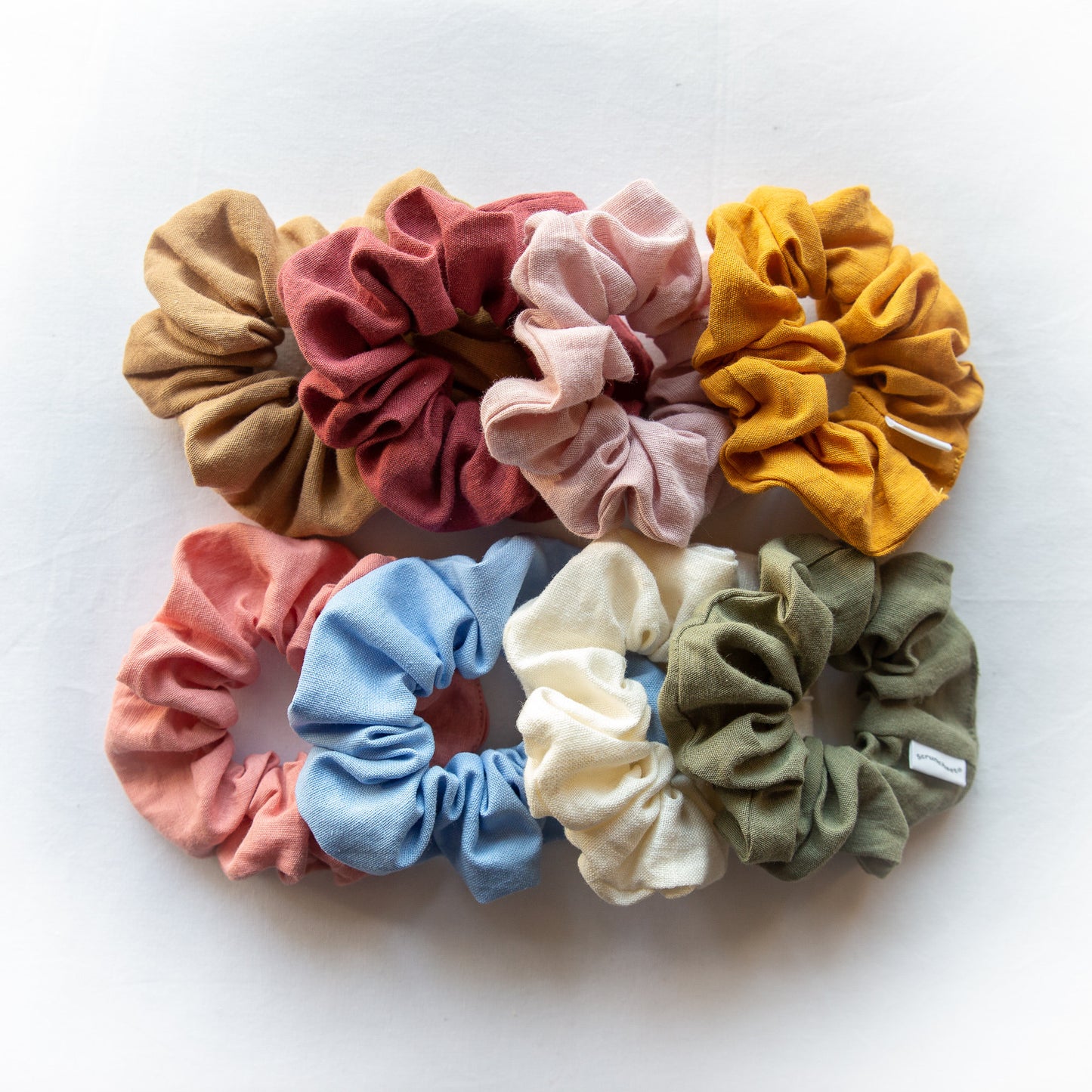 Make Your Own Linen Scrunchie Set