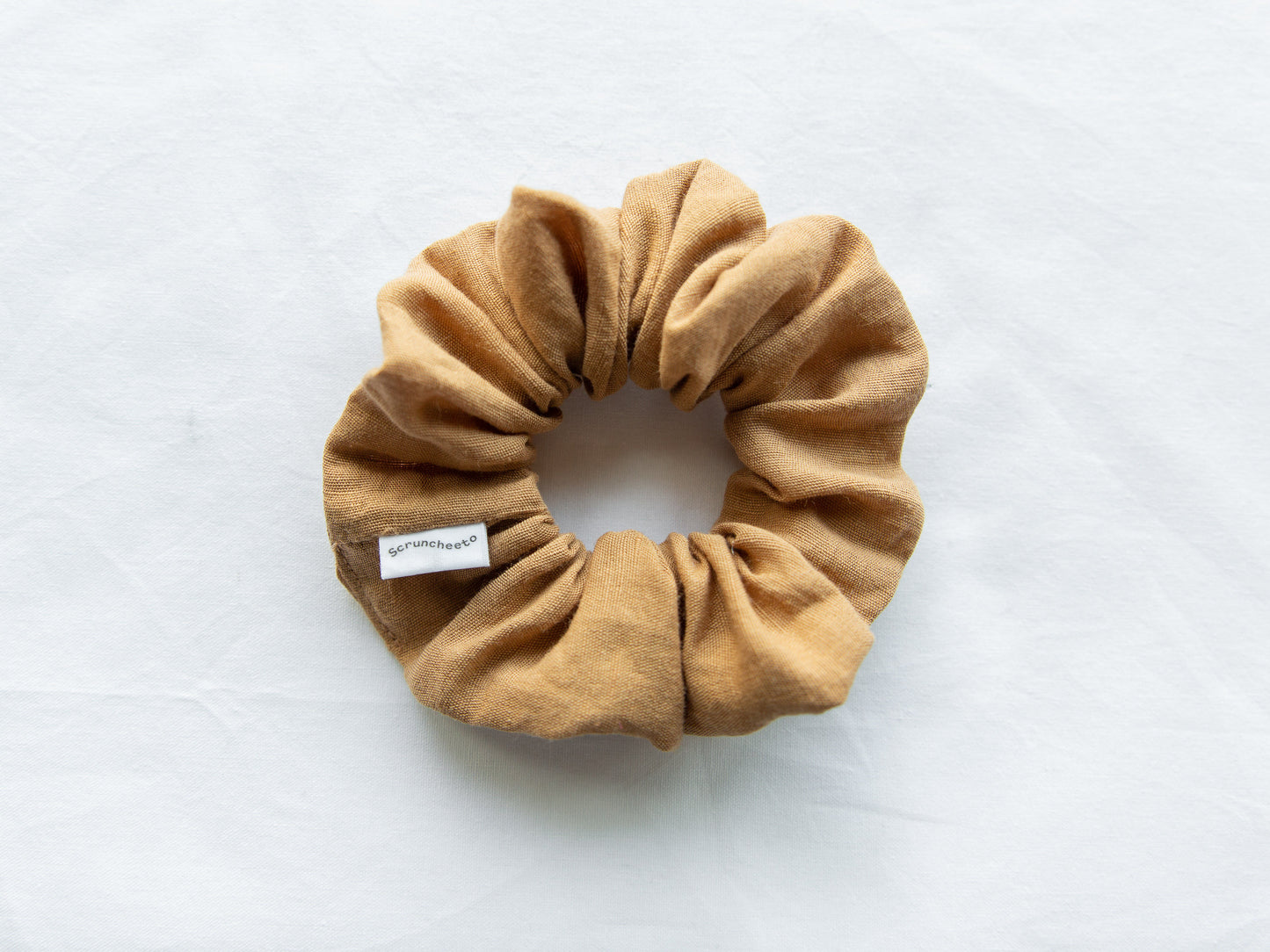 Chai Linen Scrunchie