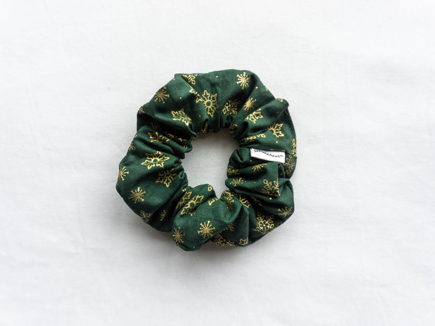 Elf Green Scrunchie